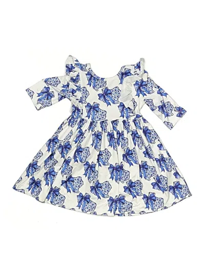 Pre-owned Mila & Rose Kids' Dress In Blue