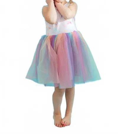 Mila & Rose Kids' Tank Tutu Dress In Mermaid Daydream In Multi