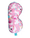 Mila & Such Oversized Dog-print Eye Mask In Pink
