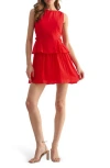 Mila Mae Sleeveless Layered Minidress