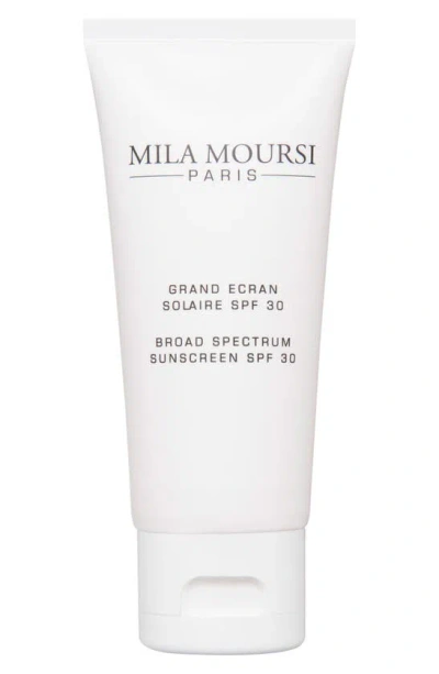 Mila Moursi Paris Broad Spectrum Sunscreen Spf 30 In White