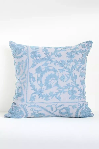 Mila∞miro Hand-embroidered Emilie Suzani Pillow