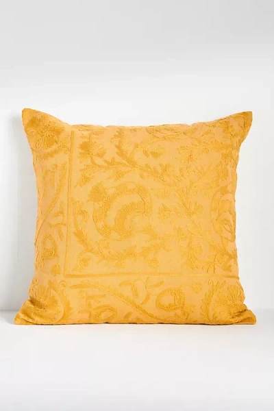 Mila∞miro Hand-embroidered Emilie Suzani Pillow