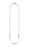 Milamore 18k Yellow And White Gold Classic Duo Chain Viil