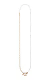 Milamore 18k Yellow And White Gold Classic Duo Chain Vil