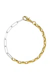 Milamore 18k Yellow Gold Duo Chain Il Bracelet
