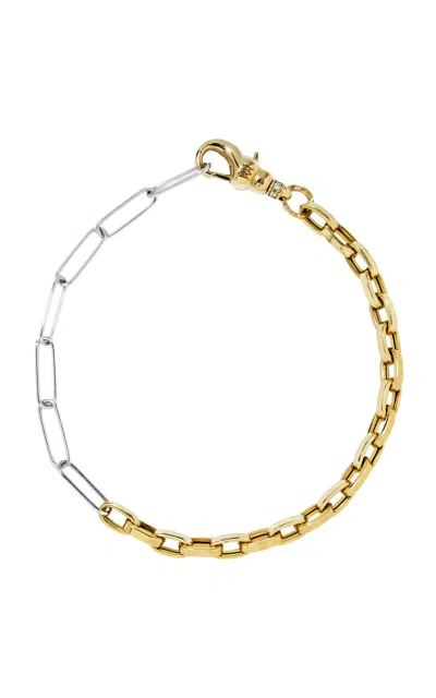 Milamore 18k Yellow Gold Duo Chain Il Bracelet