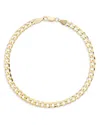 Milanesi And Co Men's 18k Gold Vermeil 5mm Curb Chain Bracelet In Gold
