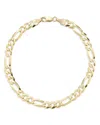 Milanesi And Co Men's 18k Gold Vermeil 5mm Figaro Chain Bracelet In Gold