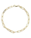 Milanesi And Co Men's 18k Gold Vermeil Paperclip Chain Bracelet In Gold