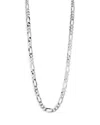 Milanesi And Co Sterling Silver Figaro Chain Necklace 11mm, 20 In Silver