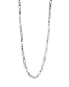 Milanesi And Co Sterling Silver Figaro Chain Necklace 5mm, 20 In Silver