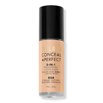 Milani Conceal + Perfect 2-in-1 Foundation + Concealer - Creamy Natural