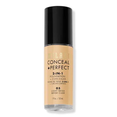 Milani Conceal + Perfect 2-in-1 Foundation + Concealer - Light Beige In Sand