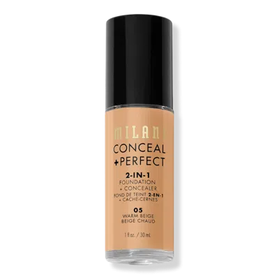 Milani Conceal + Perfect 2-in-1 Foundation + Concealer - Warm Beige In Brown