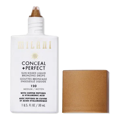 Milani Conceal + Perfect Sun Kissed Liquid Bronzing Drops - Medium