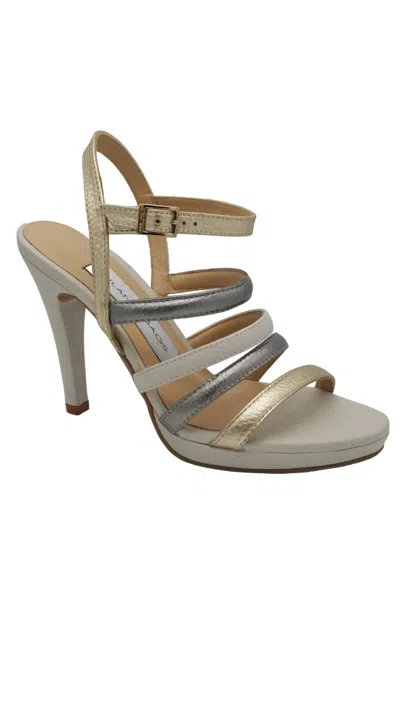 Milano Bags Women's Leather Heels In Multi