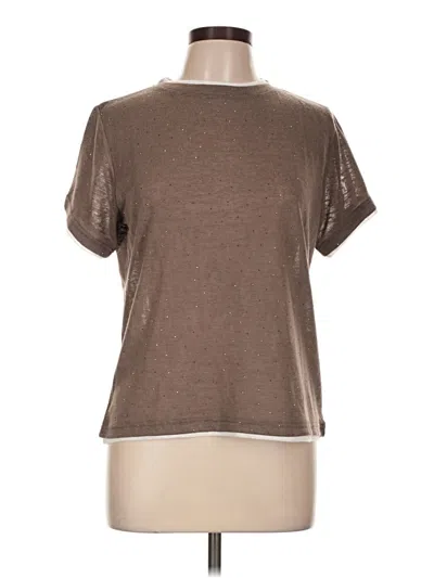 Milano Cardigan Sweater In Brown