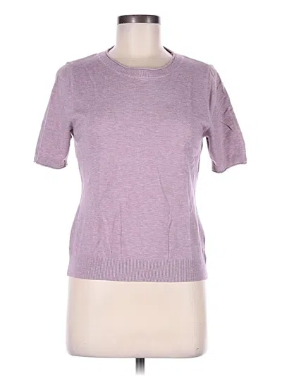Pre-owned Milano Cardigan Sweater In Purple