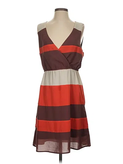 Pre-owned Milano Casual Dress In Brown