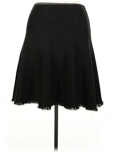 Pre-owned Milano Casual Skirt In Black