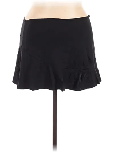 Pre-owned Milano Casual Skirt In Black