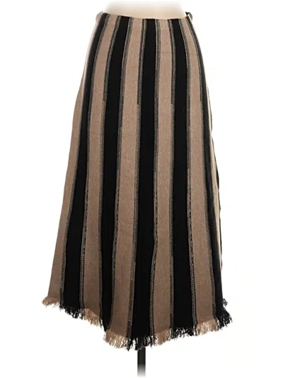 Pre-owned Milano Casual Skirt In Brown