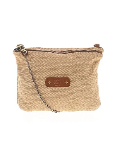 Pre-owned Milano Crossbody Bag In Gold