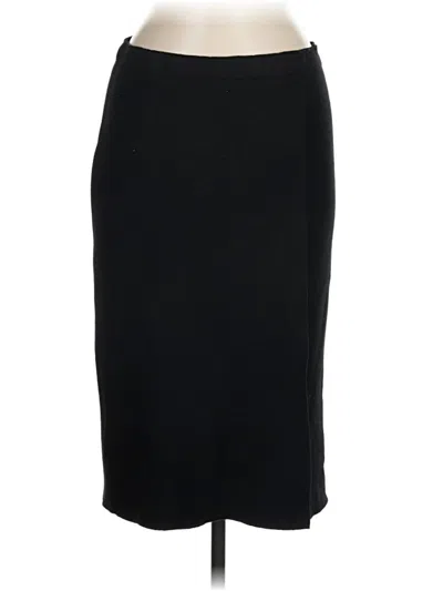 Pre-owned Milano Formal Skirt In Black