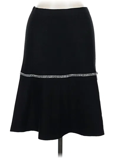 Pre-owned Milano Formal Skirt In Black