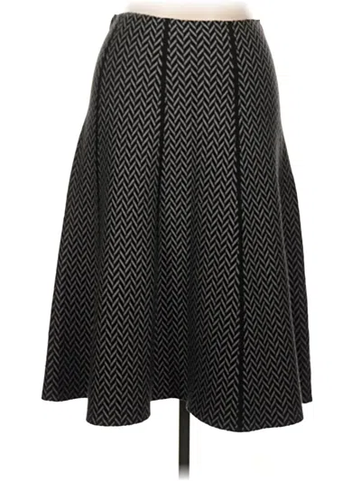 Pre-owned Milano Formal Skirt In Black