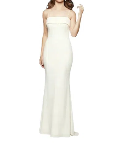 Milano Formals Flowing Muse Maxi Dress In Ivory In White