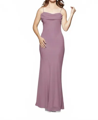 Milano Formals Flowing Muse Maxi Dress In Perry In Pink