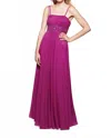 Milano Formals Goddess Aura Gown In Wine In Pink