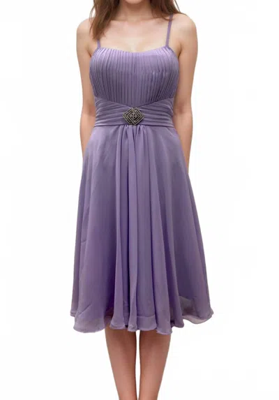Milano Formals Sugar Blush Dress In Lilac In Purple
