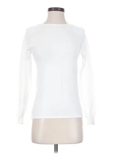 Pre-owned Milano Long Sleeve T-shirt In White