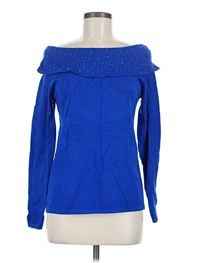 Pre-owned Milano Pullover Sweater In Blue