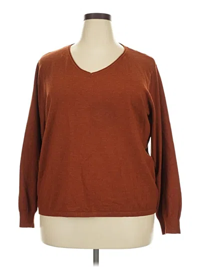 Pre-owned Milano Pullover Sweater In Brown