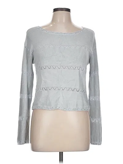 Pre-owned Milano Pullover Sweater In Gray