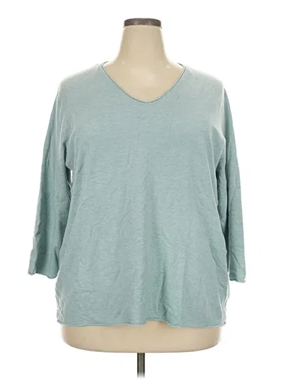 Pre-owned Milano Pullover Sweater In Teal