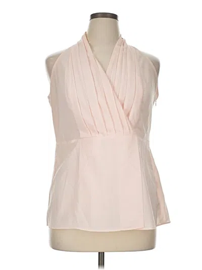 Pre-owned Milano Sleeveless Blouse In Pink