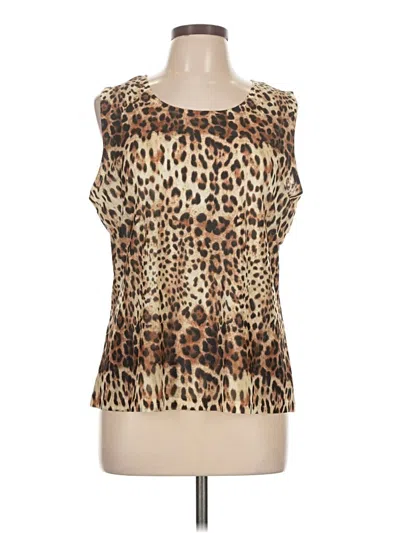 Pre-owned Milano Sleeveless T-shirt In Brown
