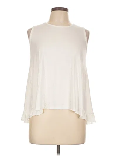 Pre-owned Milano Sleeveless T-shirt In Ivory