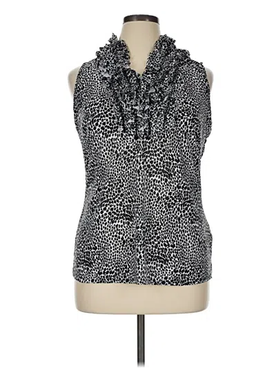 Pre-owned Milano Sleeveless T-shirt In Silver