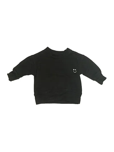 Pre-owned Miles And Milan Babies' Pullover Sweater In Black