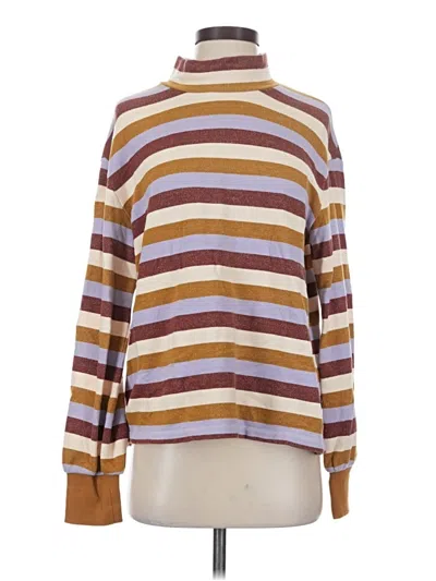 Pre-owned Mile(s) By Madewell Pullover Sweater In Brown