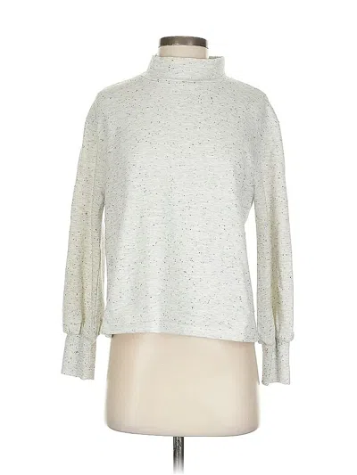 Pre-owned Mile(s) By Madewell Turtleneck Sweater In Silver