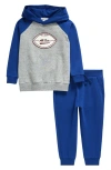 Miles The Label All Star Pullover Hoodie & Joggers Set In Blue Royal