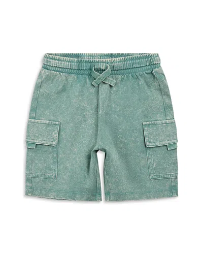 Miles The Label Kids' Cargo Shorts In Green
