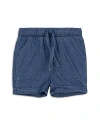 MILES THE LABEL BOYS' CHAMBRAY SHORTS - LITTLE KID